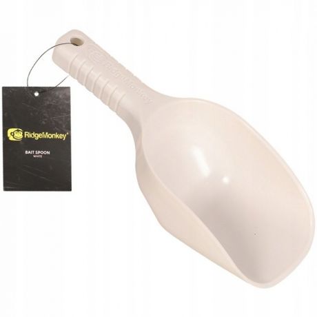 RidgeMonkey - BAIT SPOON WHITE - Łyżka do nęcenia