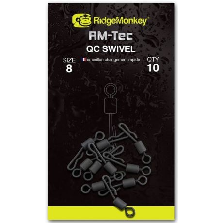 RIDGE MONKEY QUICK CHANGE SWIVEL SIZE 8