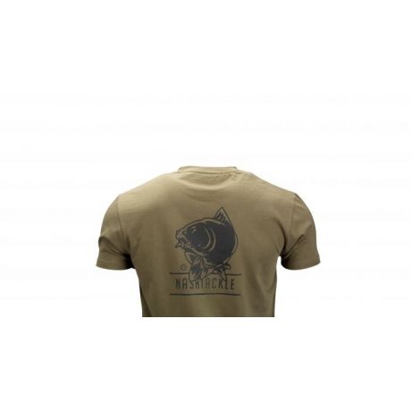 NASH TACKLE T-SHIRT GREEN L