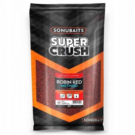 SONUBAITS SUPERCRUSH ROBIN RED ORIGINAL 2KG METHOD MIX