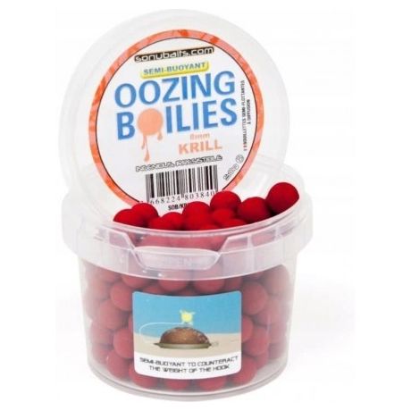 SONUBAITS OOZING BOILIES 8MM KRILL 50G