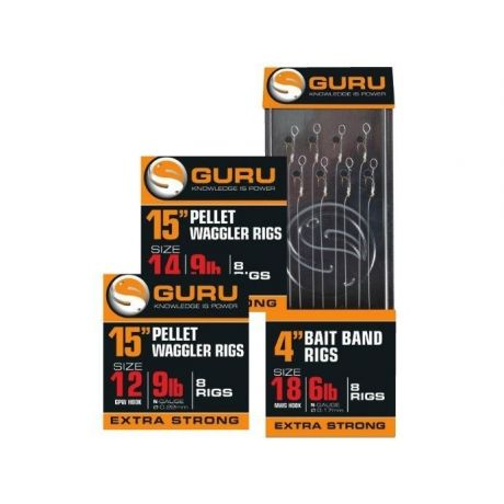 GURU BAIT BANDS READY RIG 4'' 0,22/12