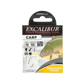 EXCALIBUR SNELLED HOOK CARP...
