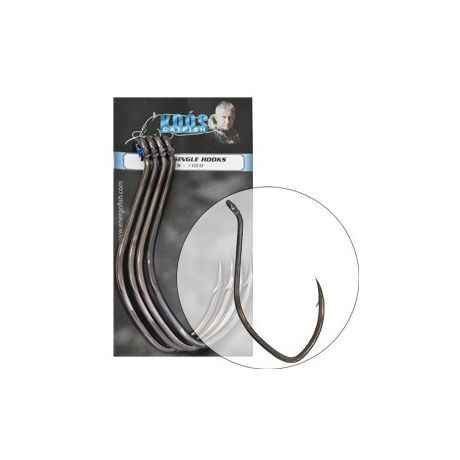 KOOS CATFISH SINGLE HOOKS 6/0 HAKI SUMOWE