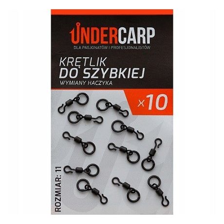 UNDERCARP KRĘTLIK KARPIOWY DO SZYBKIEJ WYMIANY HACZYKA