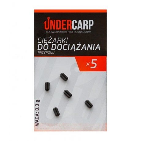 UNDERCARP CIĘŻARKI DO DOCIĄŻANIA PRZYPONU 0,3G