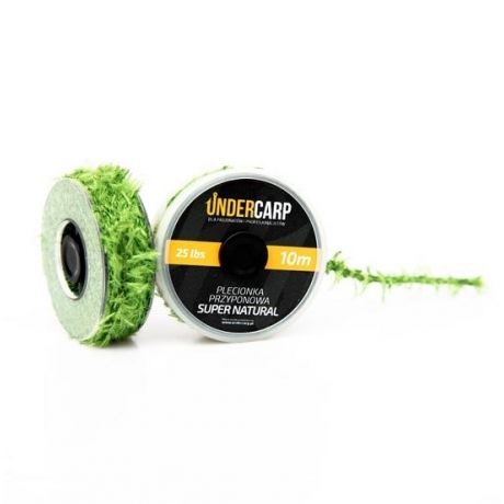 UNDERCARP PLECIONKA SUPER NATURAL 10M 25LB ZIELONA