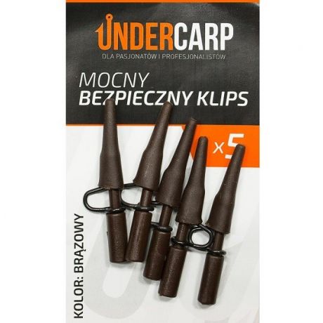 UNDERCARP MOCNY BEZPIECZNY KLIPS BRĄZ