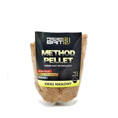 FEEDER BAIT PELLET KWAS MASŁOWY 2MM 800G
