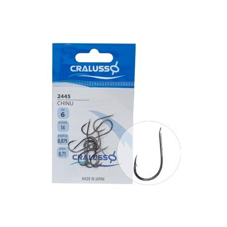 CRALUSSO HOOK CHINU BRONZE SIZE 6