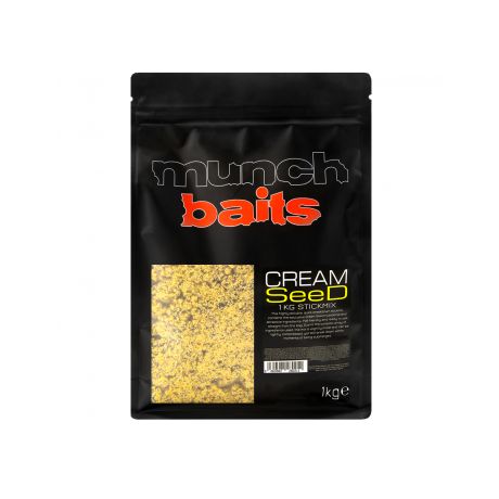 MUNCH BAITS CREAM SEED STICK MIX 1KG