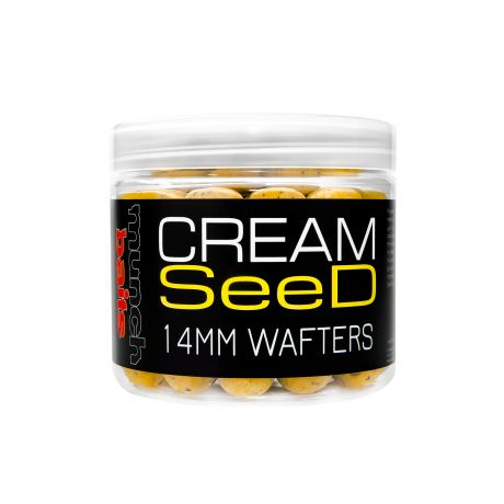 MUNCH BAITS CREAM SEED WAFTERS 18MM