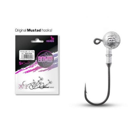 DELPHIN BOMB GŁÓWKA JIGOWA Z KOŁNIERZEM 7,5G 3/0