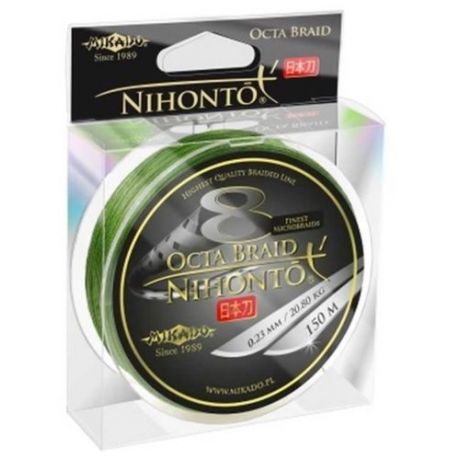 MIKADO NIHONTO OCTA BRAID 0,14MM 150M 10,15KG ZIELONA