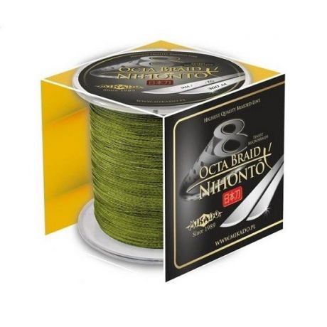MIKADO NIHONTO OCTA BRAID 0,30MM 300M 29,9KG ZIELONA