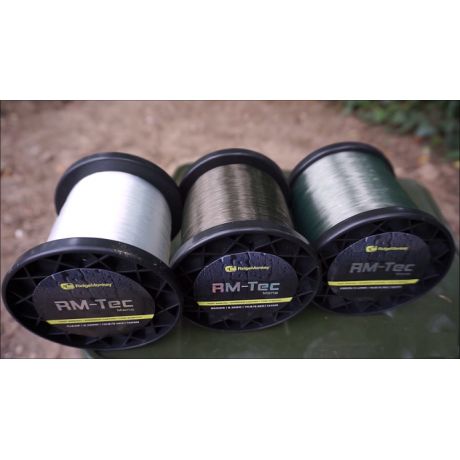 RIDGE MONKEY TEC FLUORO 20LB 0,37MM 1000M CLEAR