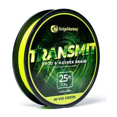 RIDGE MONKEY TRANSMIT SPOD AND MARKER BRAID 20LB
