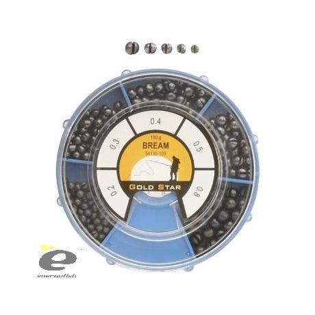 ENERGO SPLIT SHOT SET FOR COMPETITION BREAM 100G