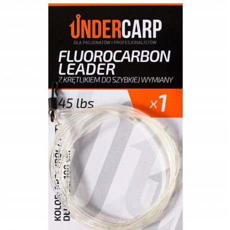 UNDERCARP FLUOROCARBON LEADER 45LB 100CM