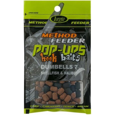 LORPIO DUMBELLS POP UP 7MM HALIBUT SKORUPIAKI