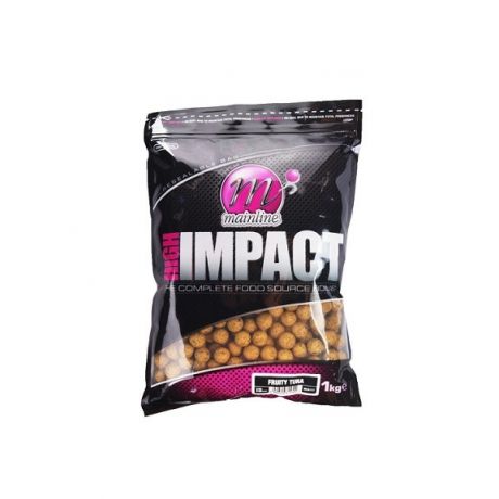 MAINLINE HIGH IMPACT BOILIES FRUITY TUNA 15MM 1KG
