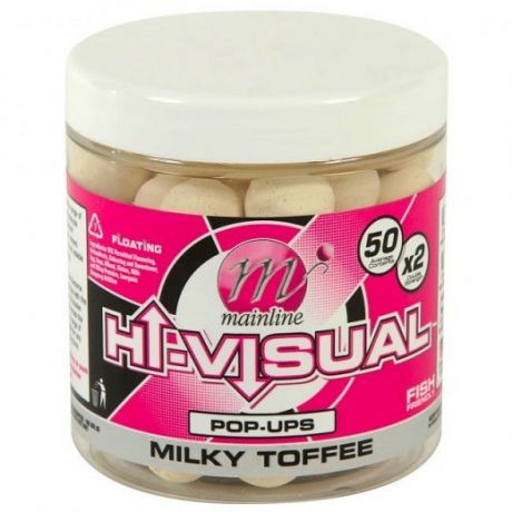 MAINLINE HIGH VISUAL POP UPS MILKY TOFFEE 15MM