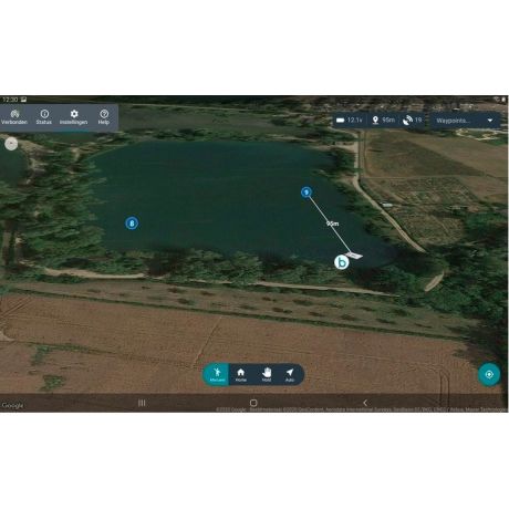 BERNS BAITBOAT GNSS ZESTAW Z AUTOPILOTEM