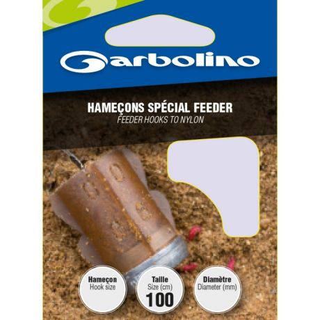 GARBOLINO SPECIAL FEEDER HOOK 10 / 0,16MM