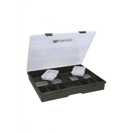 MIKADO PUDEŁKO KARPIOWE Z MIARKĄ 36.5X23X5CM