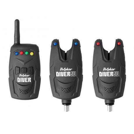 Zestaw sygnalizatorów Delphin DIVER 9V 3+1
