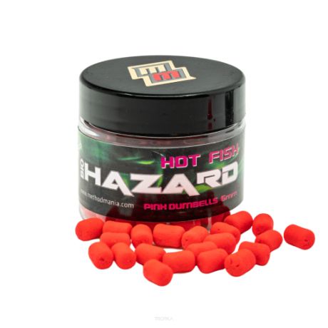 METHOD MANIA DUMBELLS BIO HAZARD HOT FISH PINK 6MM