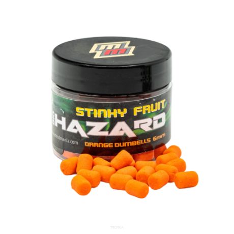 METHOD MANIA DUMBELLS BIO HAZARD STINKY FRUIT ORANGE 6MM
