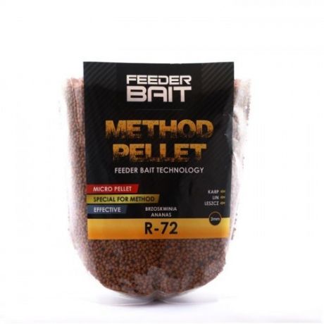 FEEDER BAIT PELLET 2MM R72 BRZOSKWINIA-ANANAS 800 G