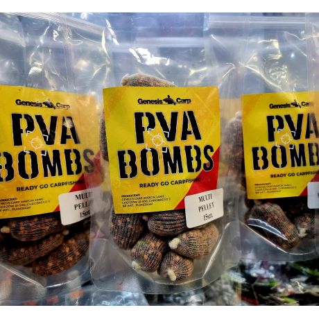 GENESIS CARP PVA BOMB 15szt OCHOTKA KRYL