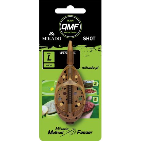 MIKADO KOSZYCZEK METHOD FEEDER SHOT Q.M.F SYSTEM L - 30G