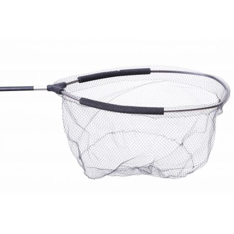 MIKADO GŁOWA PODBIERAKA 50/40CM MIĘKKA SIATKA OCZKO 5MM Z PŁYWAKAMI