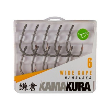 KORDA KAMAKURA WIDE GAPE SIZE 6 BARBLESS