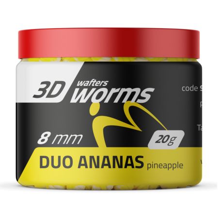 MATCHPRO TOP WORMS WAFTERS DUO ANANAS 8MM 20G