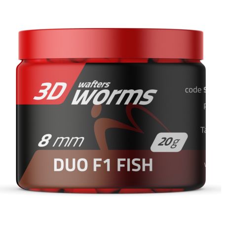 MATCHPRO TOP WORMS WAFTERS DUO F1 FISH 8MM 20G