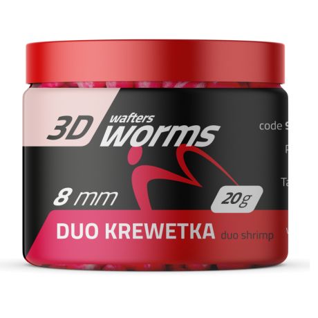 MATCHPRO TOP WORMS WAFTERS DUO KREWETKA 8MM 20G
