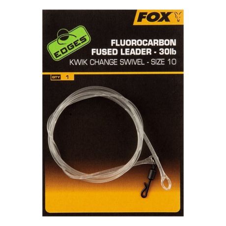 FOX FLUOROCARBON FUSED LEADER SIZE 10