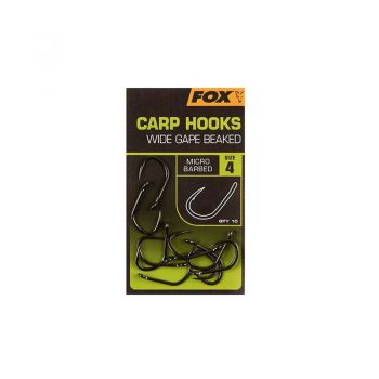 FOX CARP HOOKS WIDE GAPE...