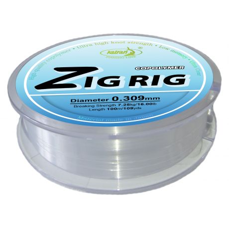 KATRAN Fishing Line ZIG RIG 0,255mm 100m