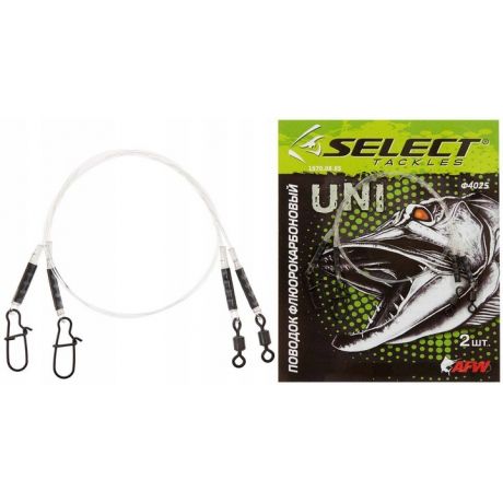 SELECT PRZYPON FLUOROCARBONOWY 25CM 12KG 2SZT