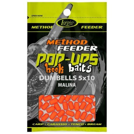 LORPIO HOOK BAITS POP UP DUMBELLS 5X10 MALINA
