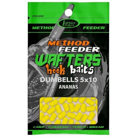 LORPIO HOOK BAITS WAFTERS DUMBELLS 5X10 ANANAS