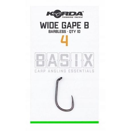 KORDA BASIX WIDE GAPE 6 BARBLESS