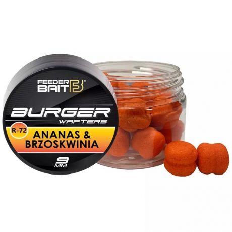 FEEDER BAIT BURGER WAFTER R-72 ANANAS BRZOSKWINIA 9MM