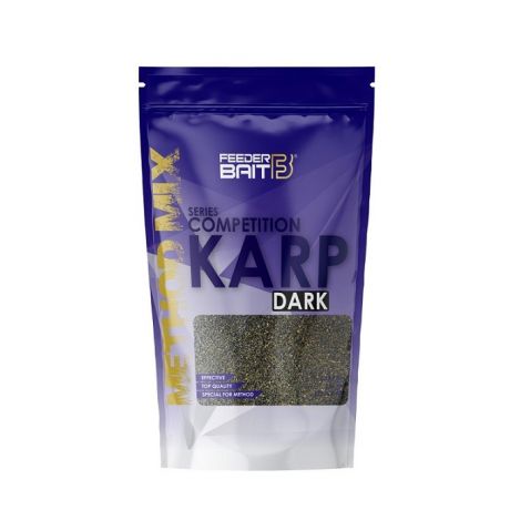 FEEDER BAIT METHOD MIX DARK COMPETITION KARP XXL 800G