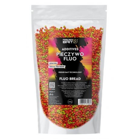 FEEDER BAIT DODATEK PIECZYWO FLUO 200G